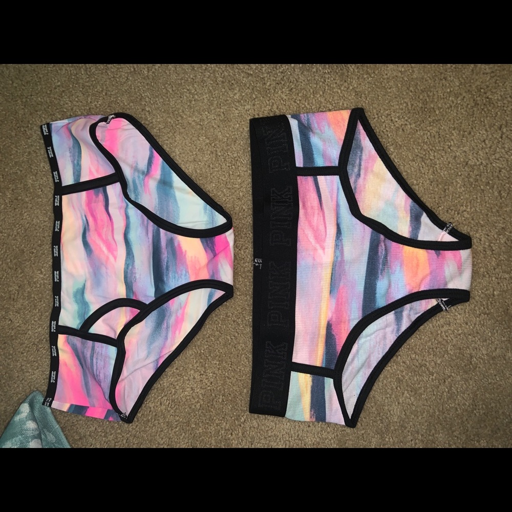 NWOT PINK Panties (ALL 7!)